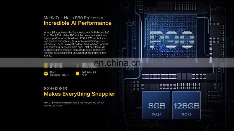 Ulefone Armor 9E Rugged Phone, 64MP Camera, 8GB+128GB