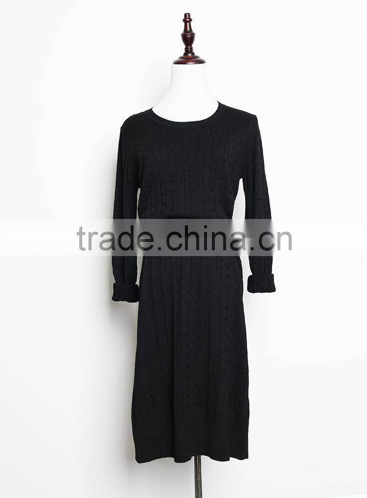 Special design chashmere knitted sweater for fashion ladies