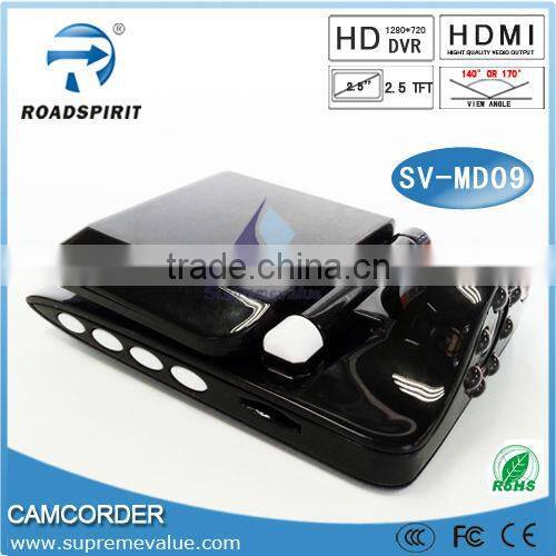 Dual Car DVR Support PC Webcam