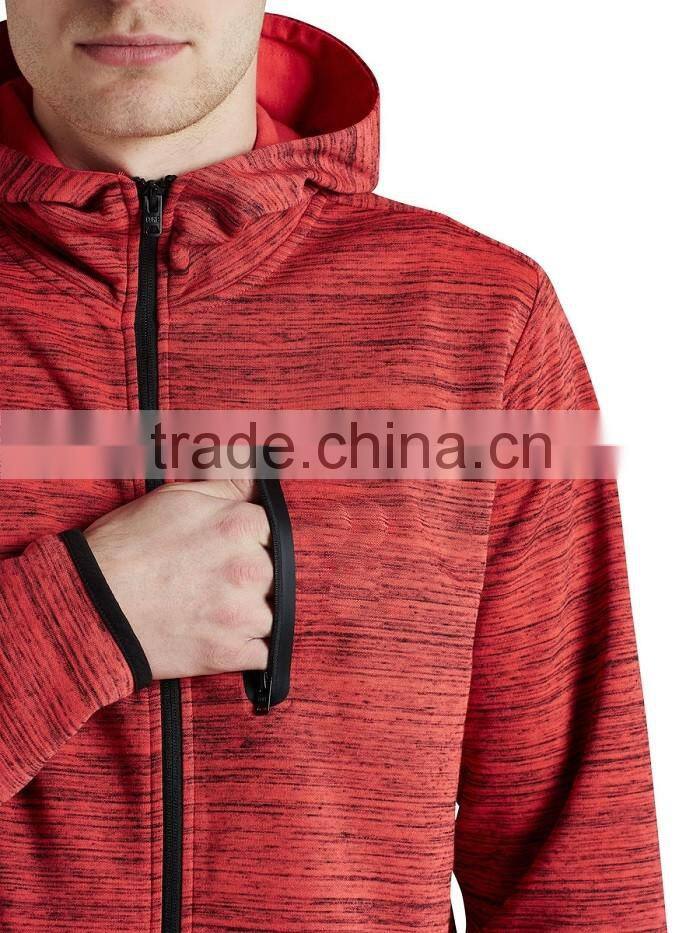 OEM man gym hoodies zip up lightweight cotton sport hoodies