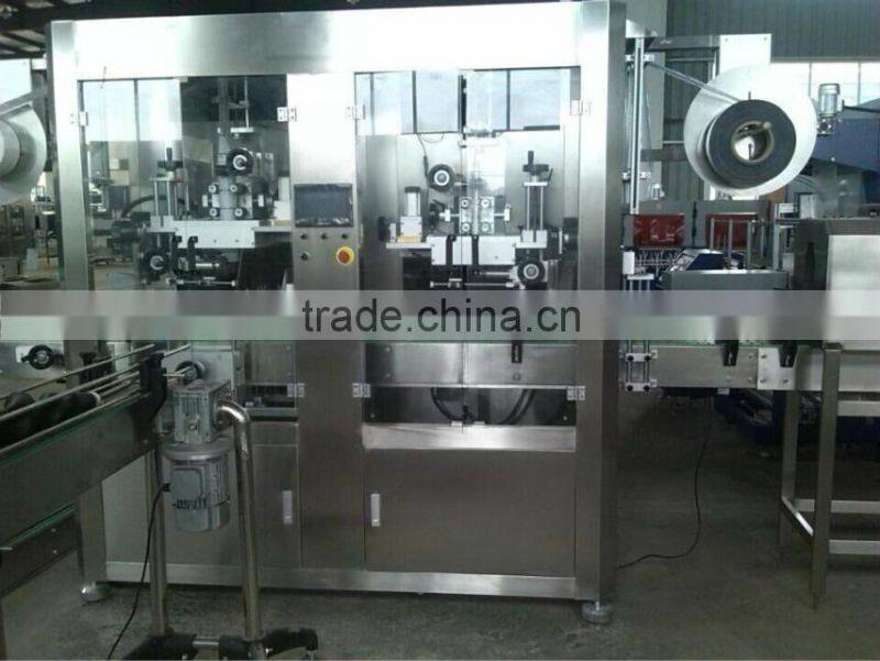 High speed shrink label machine