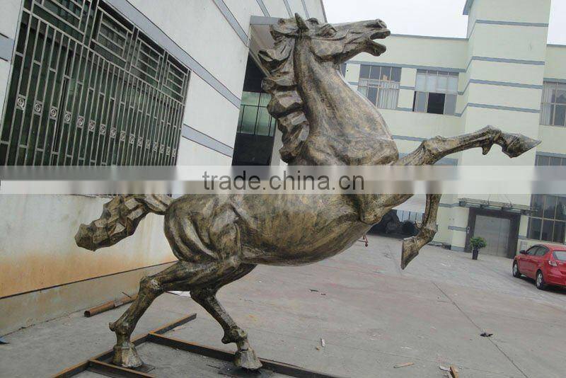 2016 New Bronze Garden Figure Sculpture Horse Pentium