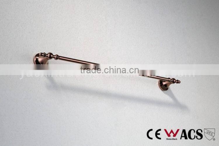 Hotel luxury bathroom accessory single bar towel rack