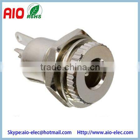 5.5X2.1/2.5 Round Chassis Socket DC female jack power cable
