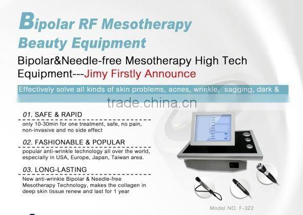 serums injection mesotherapy skin whitening bipolar rf beauty machine portable
