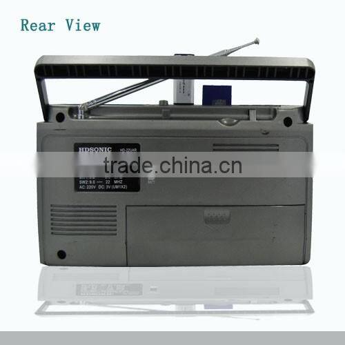 Small Portable Am/fm/sw Radio With Mp3 Player