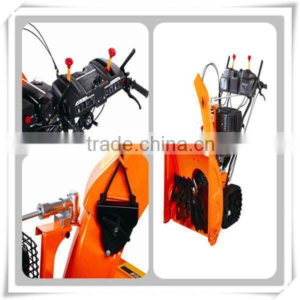 ZHEJIANG snow blower with track walk,LED light and 13HP Zongshen/Longcin engine
