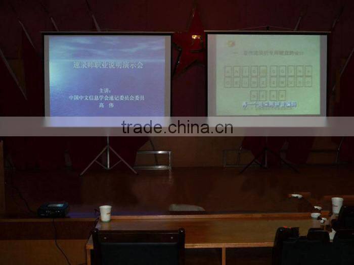 BW Audiovisual Projector Screen Stand / Tripod Projection Screen