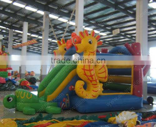 hippocampi bounce inflatable bounce game