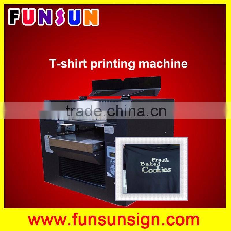Digital Flatbed Direct jet A3 Size T Shirt Printer