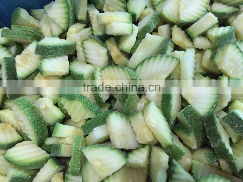 Best price of IQF frozen marrow squashes dice slice