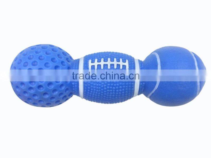 Vinyl squeaky dog toy teether puppy toy dog toy