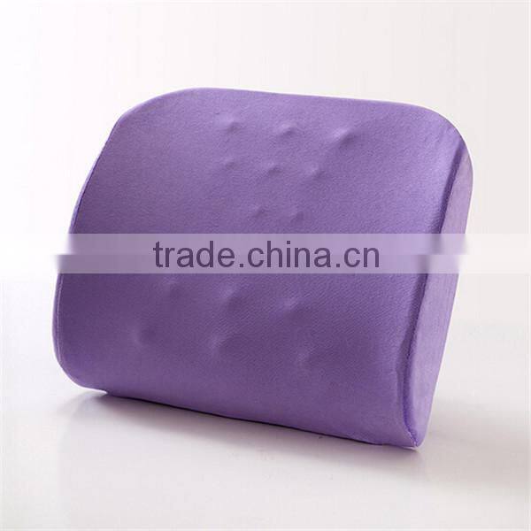 High quality car chair lumbar back memory foam cushion