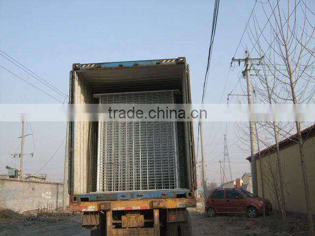 PVC coated temporary garden fence