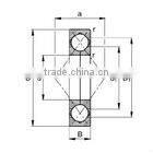The uniform Thin section four-point contact ball bearing