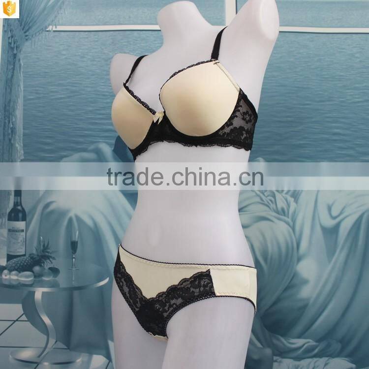 Ladies Adults Age Group China Supplier Low Price brassiere panty set