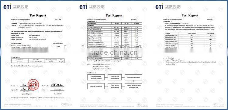 Professional pvc strip curtain sheet with CE certificate