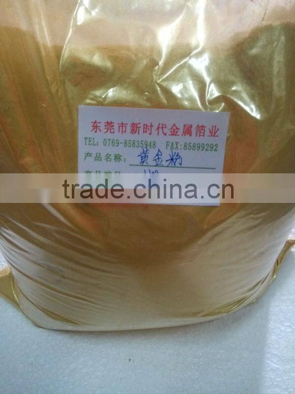 Used in decorating paint and coating metallic gold powder
