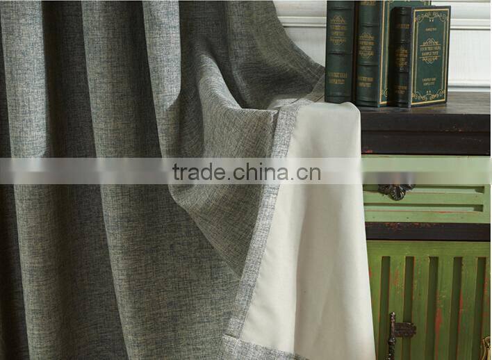 Guangzhou wholesale led window curtain fabric designs for living room office curtain