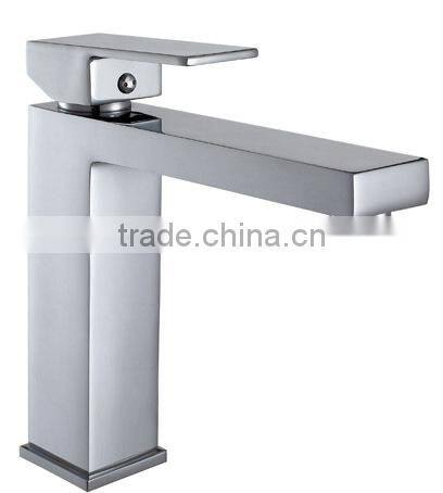 QT1010S Single hole lavatory /basin faucet with brass pop-up