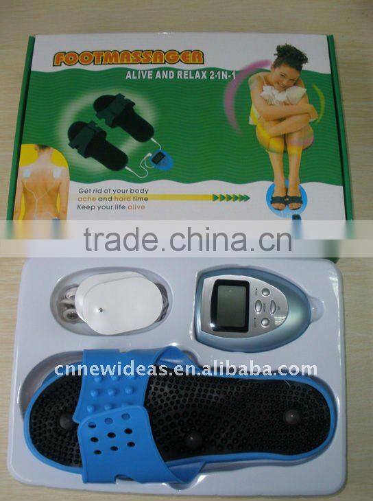 Health magnetic foot massage shoes