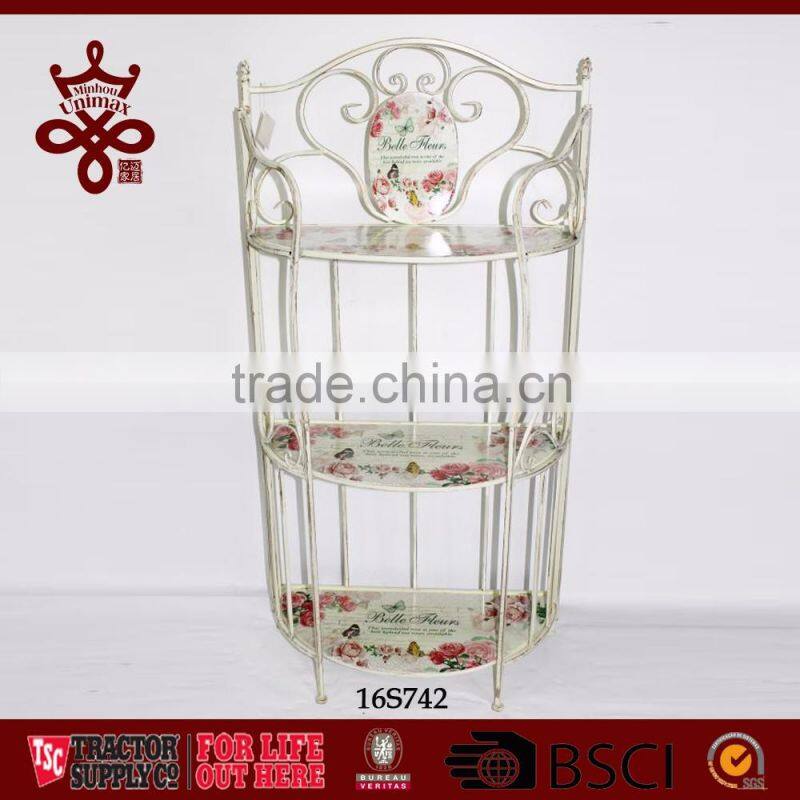 Metal Flower Stand Garden Planter Shelf Unique foldable indoor plant stands