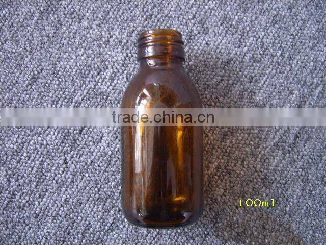 150ml amber glass bottle for syrup