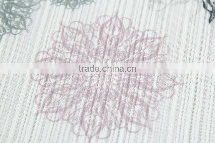 Free sample national print lace fabric for sale