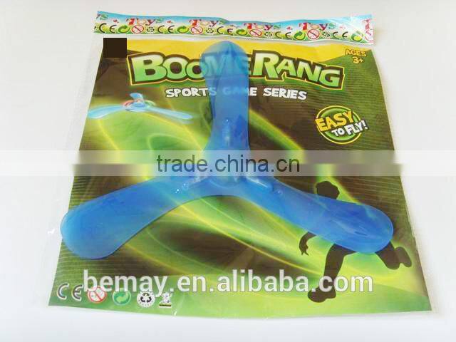 Plastic sport toy boomerang frisbee toys wholesale
