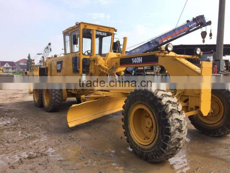 original used good condition motor grader 140H in cheap price for sale