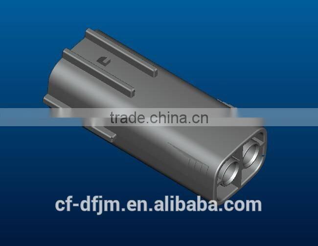 2 way plastic male and female wire to wire waterproof automotive connector