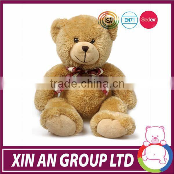 Customized plush material Christmas wholesale stuffed teddy bears