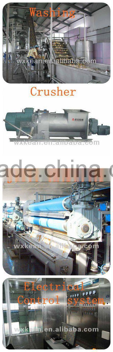 Turnkey project of apple juice plant