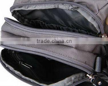 grey polyester waist bag