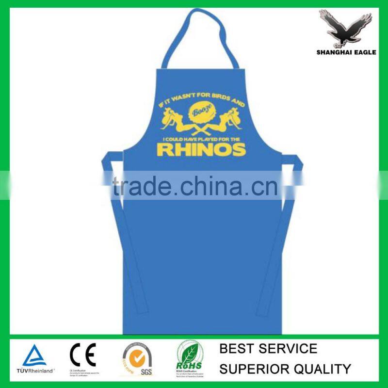 Promotion cotton blue fabric for apron
