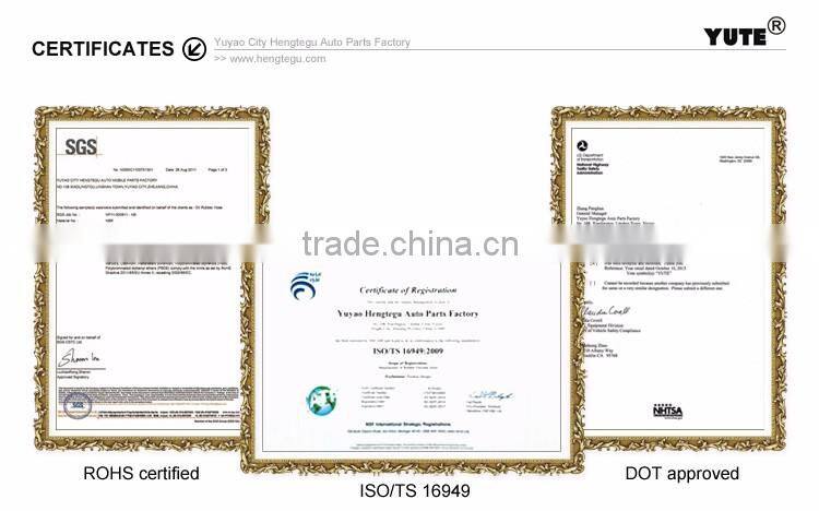 DOT approved yuyao yute wholesale saej 1402 fmvss 106 3/8 inch air brake hose