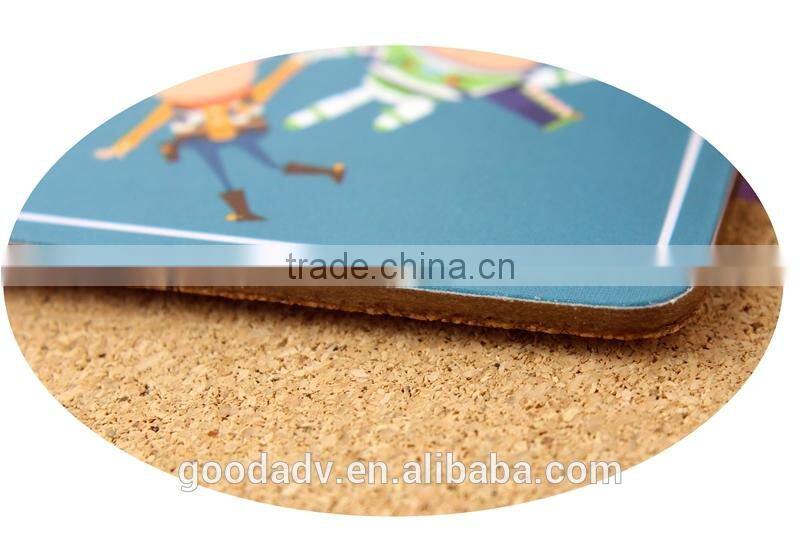 Wedding gift favor personalized MDF cork coaster