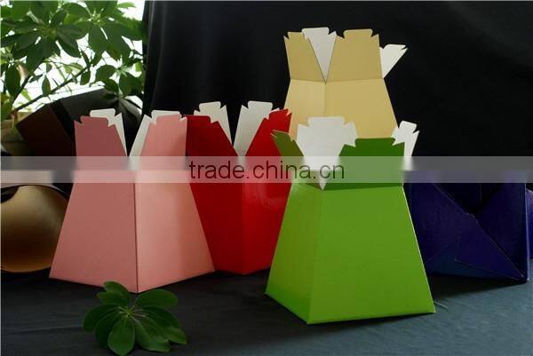 Easy transporting sturdy and intriguing package for flowers and plants