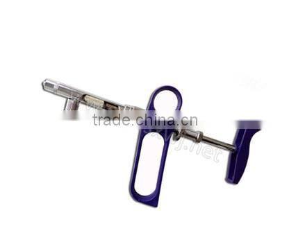 pet syringe 2 ml metal animal syringe