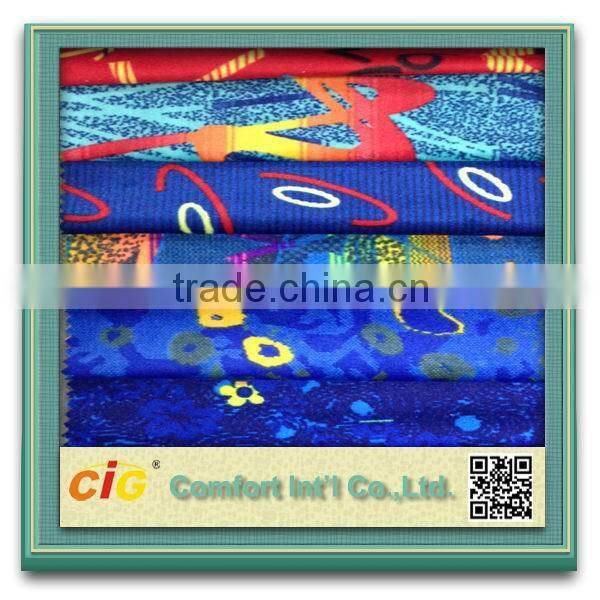screen printing auto fabric/bus fabric/auto fabric for car seat cover