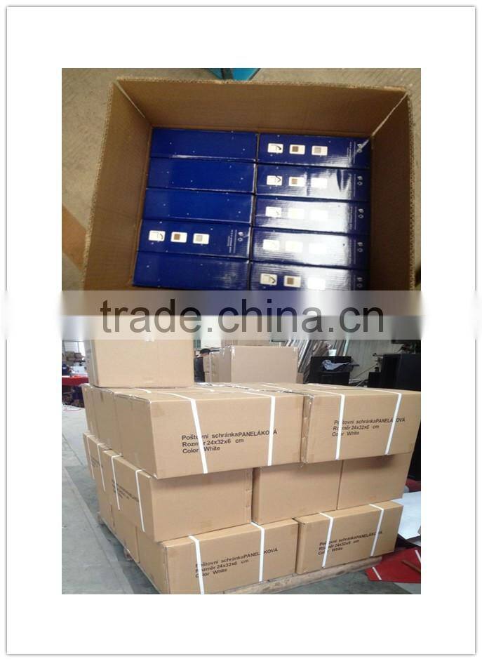 2015 YOOBOX new style metal letter box with decorative mailbox cover