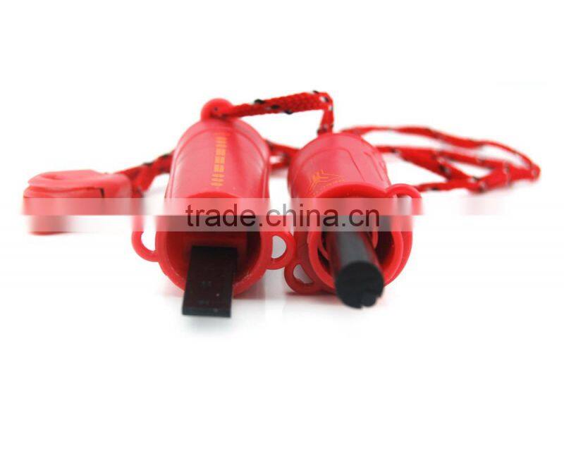 2015 Fire Starter with Compass and Plastic Case