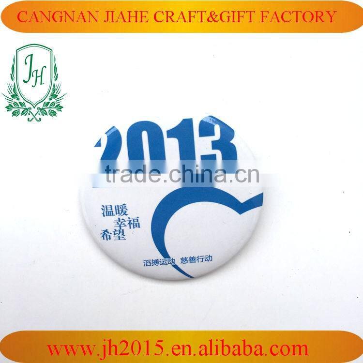 Promotional high quality cheap price custom button badge tin badge maker