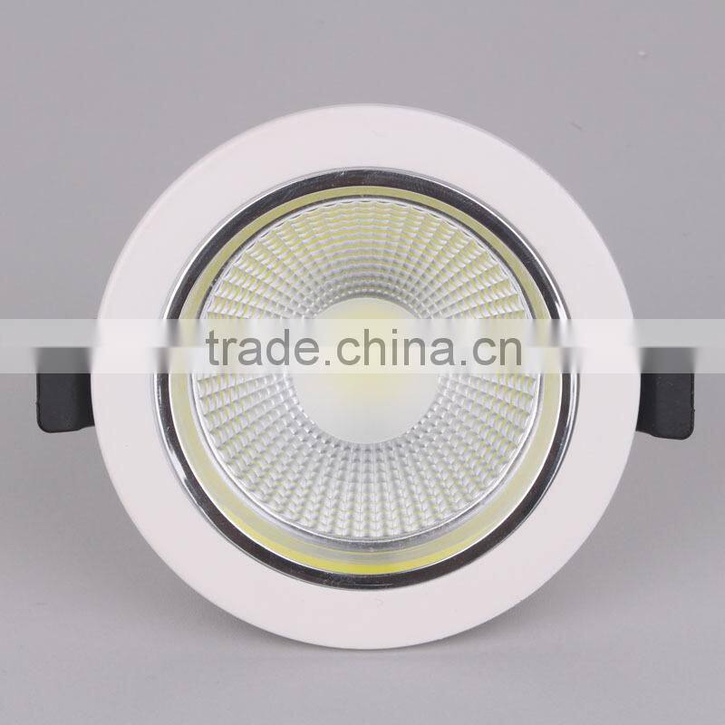 SASO White Round 18W COB LED Ceiling Down Light SAUDI ARAB project down light
