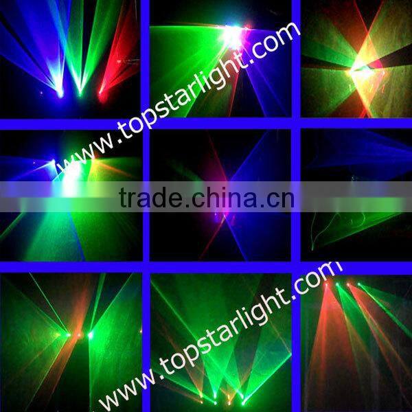 Four head cartoon laser/RGB or RGBY or RGB+UV animation laser