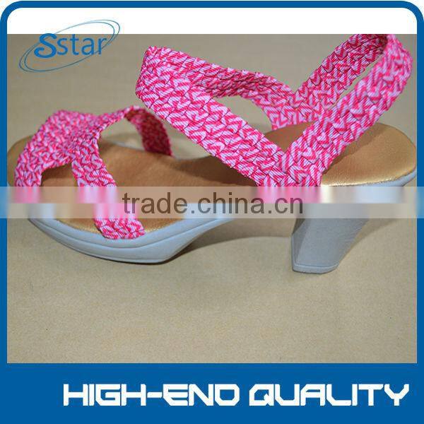 hand woven ladies leather flat shoes