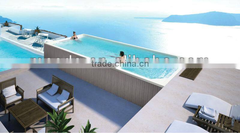 luxury air jet swim pool spa WS-PC08(CE,SAA,ROHS,ETL,TUV)