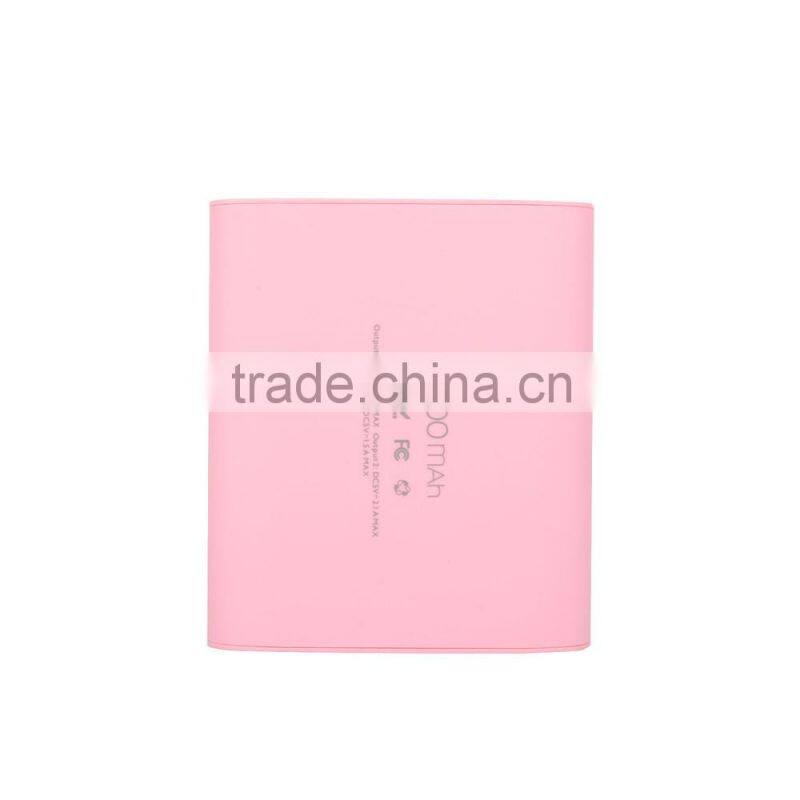 1 year warranty portable power bank charger 10400mah for xiaomi