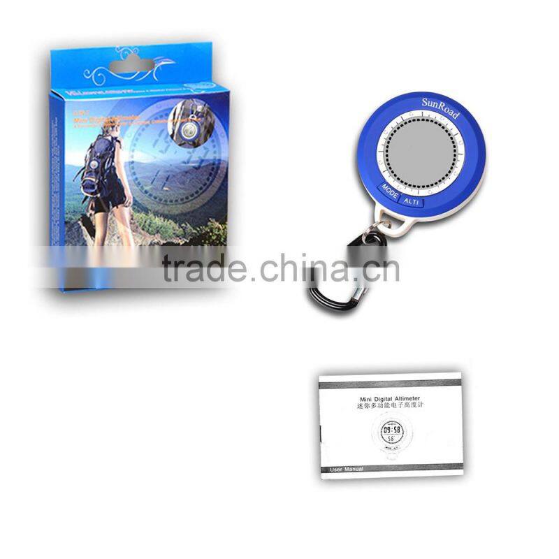 Barometer 8 in 1 Thermometer -699~8991m Altitude LCD Digital Compass Altimeter