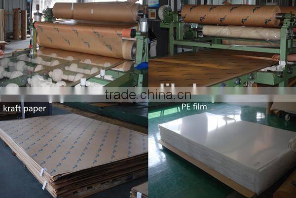 top quality cast one side or two side frosted perspex sheet